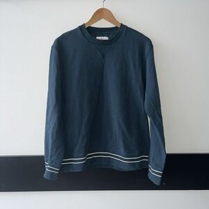 Mr. P Contrast Tipped Loopback Sweatshirt. Large